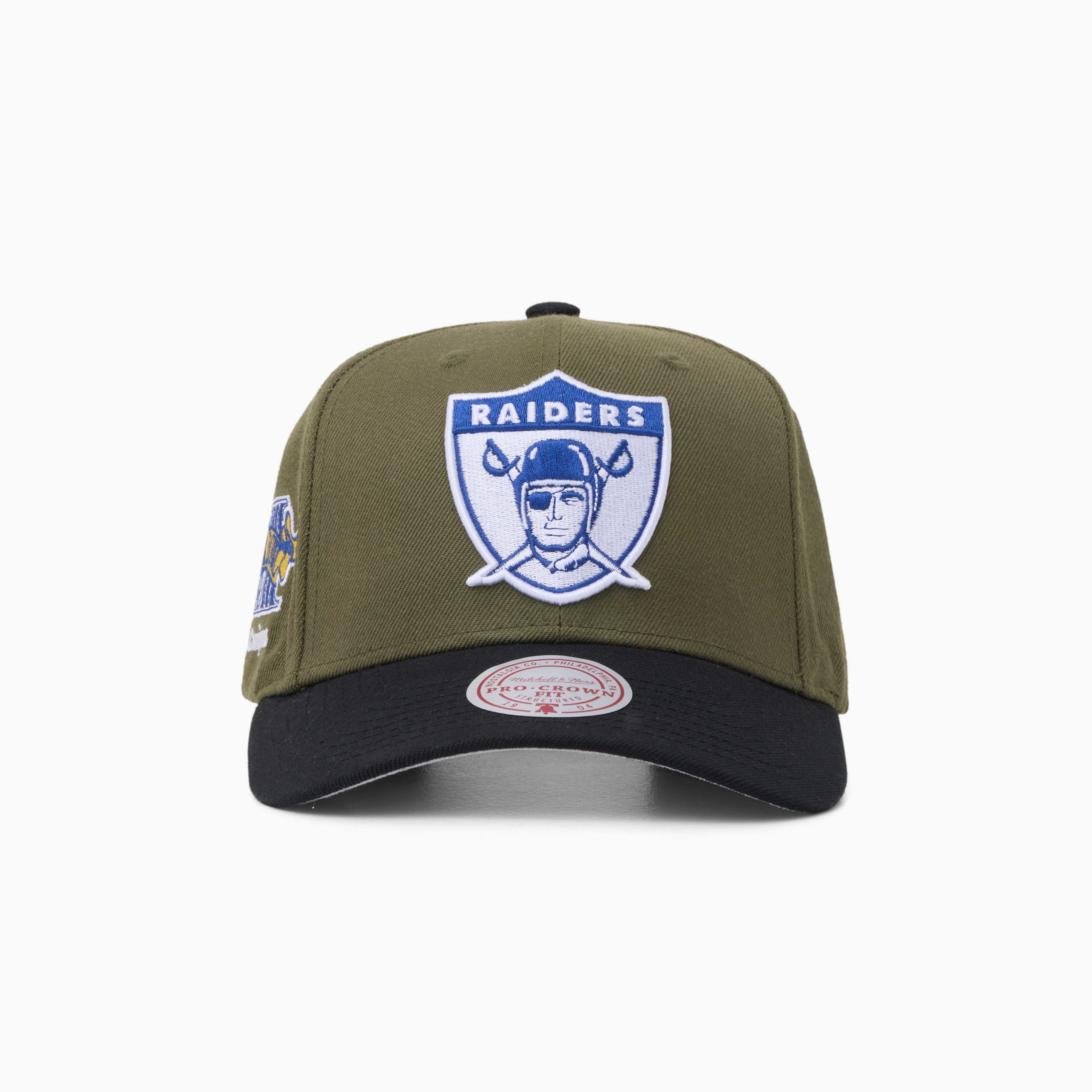 Mitchell & Ness NFL Future Utility Pro Crown Las Vegas Raiders Olive/Black/Blue