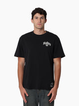 Mitchell & Ness NFL Gothic Script Tee Las Vegas Raiders Faded Black