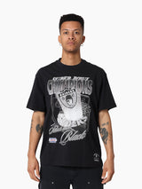 Mitchell & Ness NFL Hardlight Tee Las Vegas Raiders Faded Black