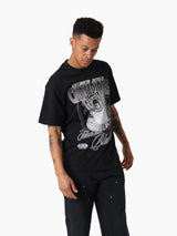 Mitchell & Ness NFL Hardlight Tee Las Vegas Raiders Faded Black
