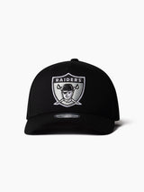 Mitchell & Ness NFL Flexfit 110 Team Silver Logo Las Vegas Raiders