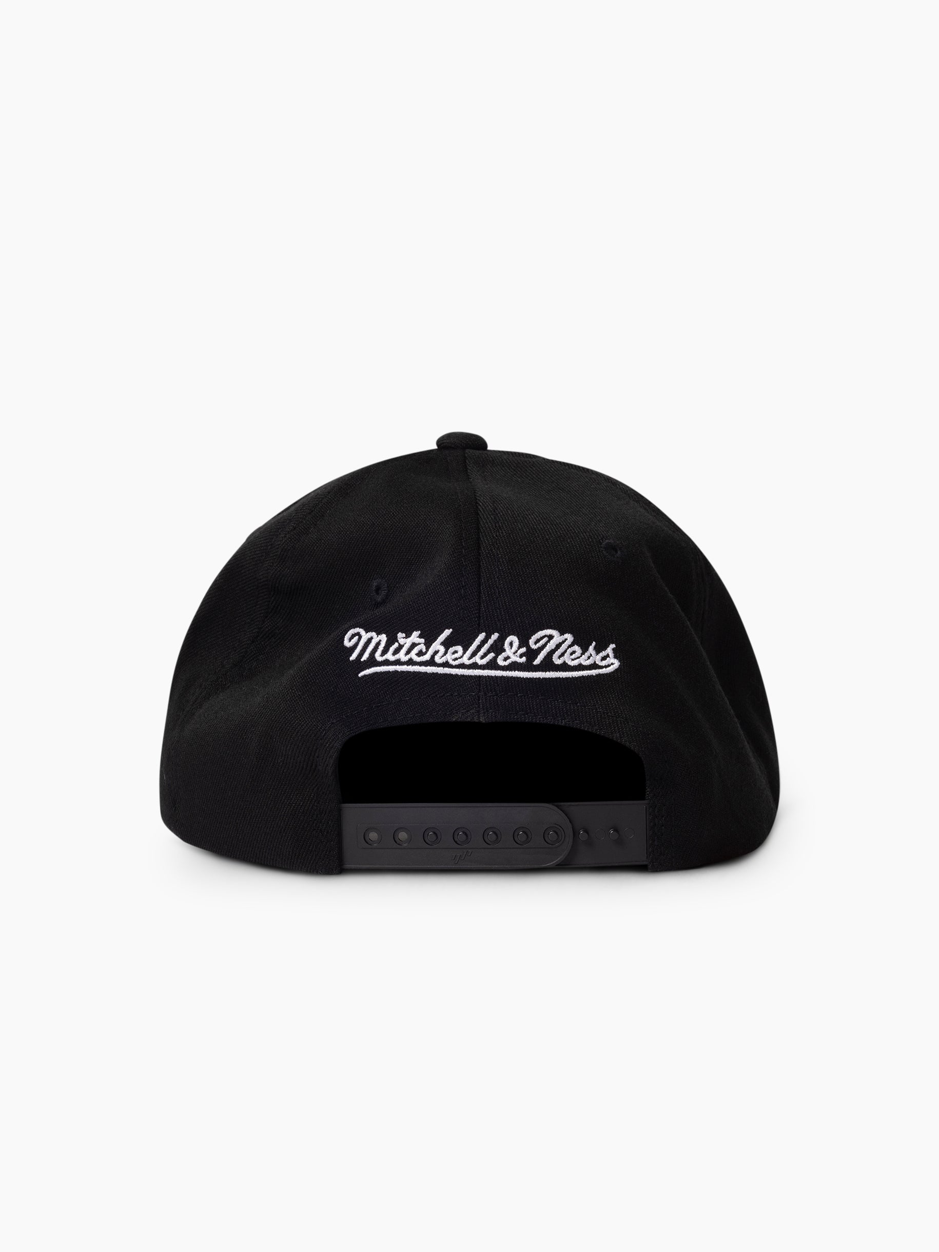 Mitchell & Ness NFL Flexfit 110 Black White Logo Las Vegas Raiders