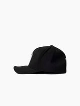 Mitchell & Ness NFL Flexfit 110 Black White Logo Las Vegas Raiders