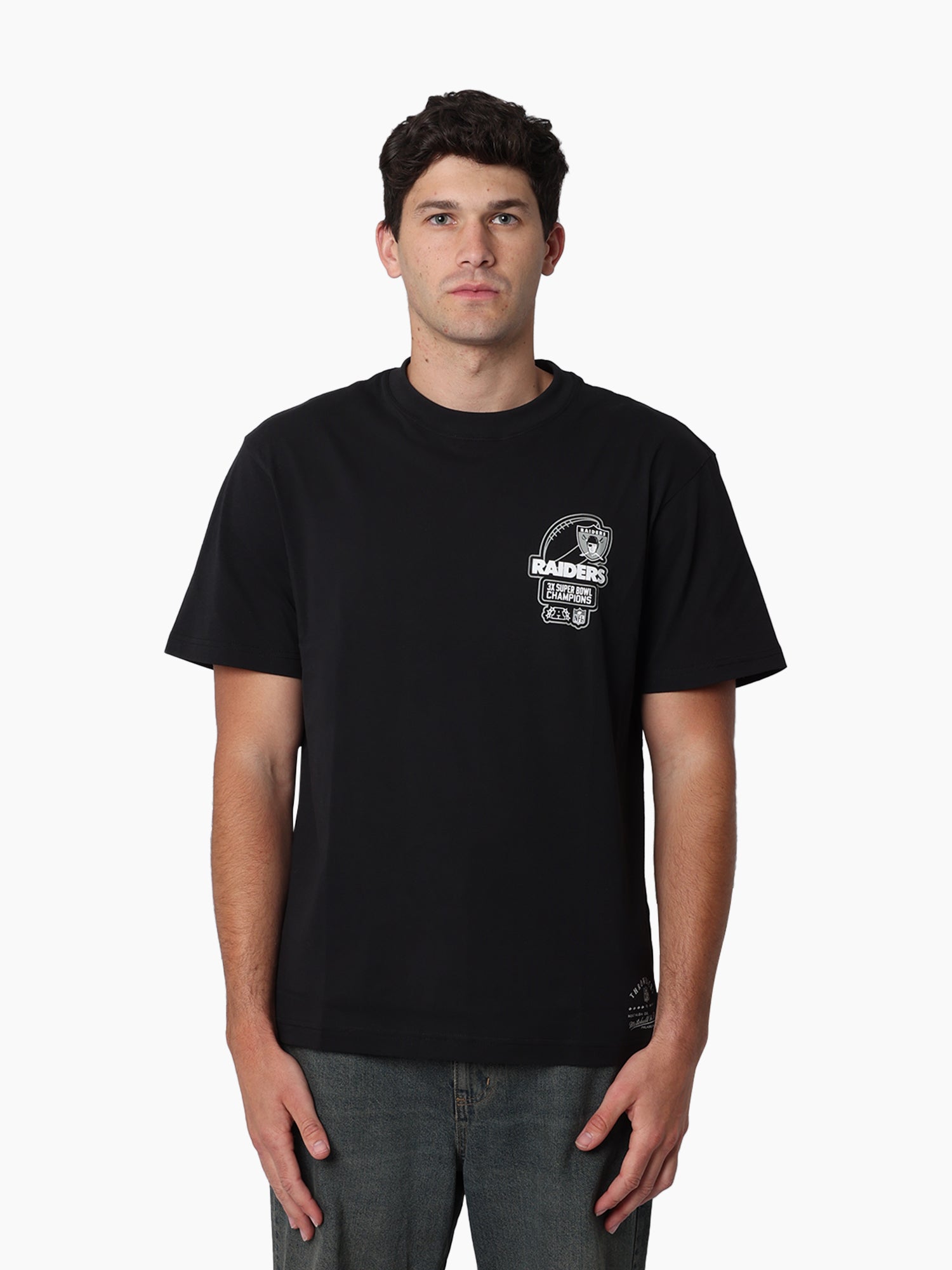 Mitchell & Ness NFL Golden Tee Las Vegas Raiders Faded Black