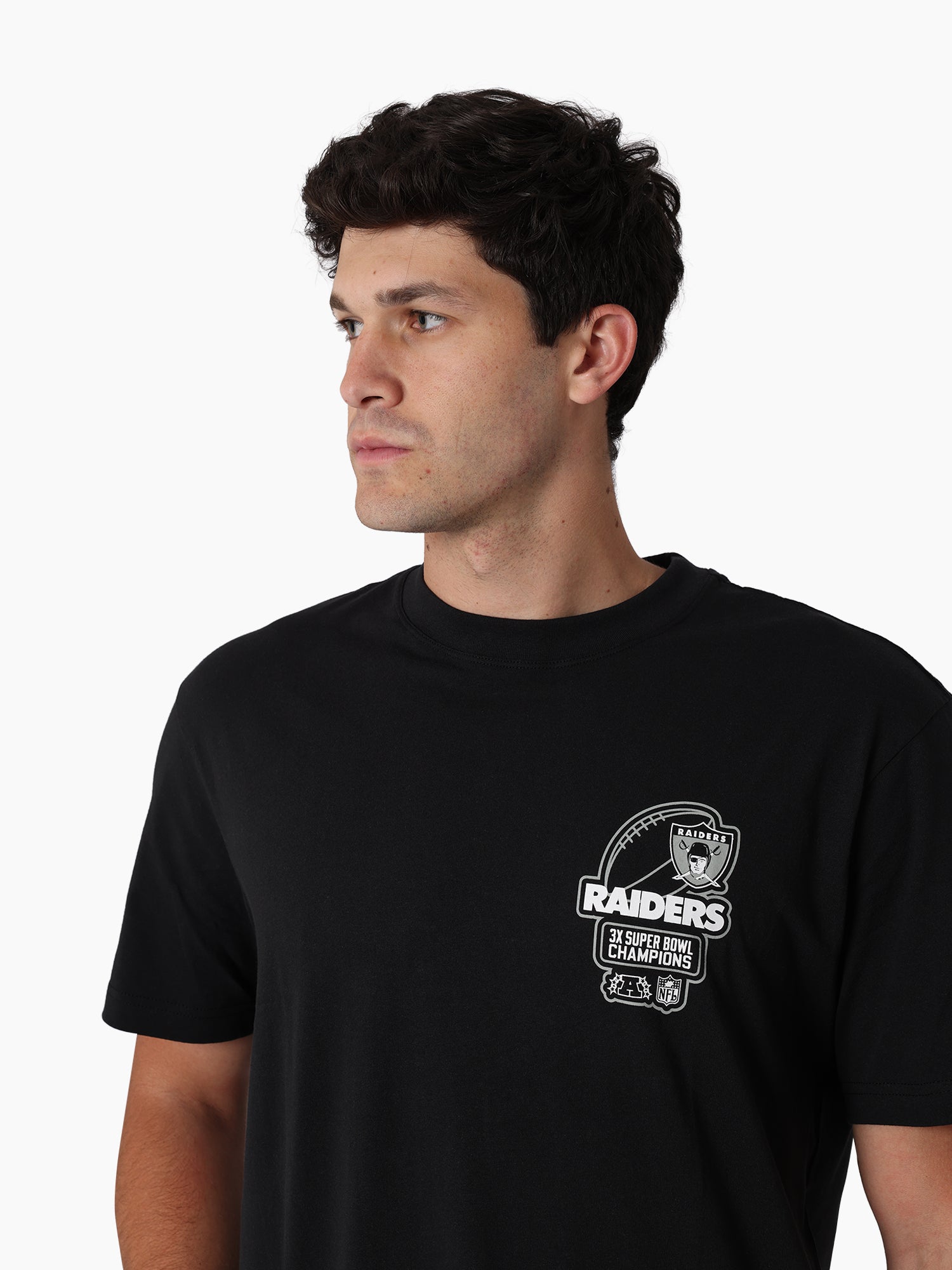 Mitchell & Ness NFL Golden Tee Las Vegas Raiders Faded Black