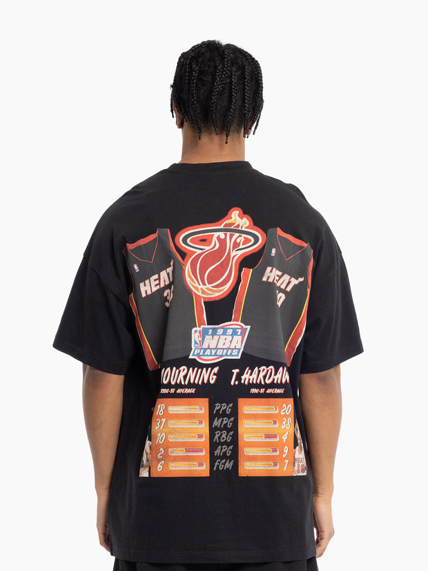 Mitchell & Ness NBA 2006 Champs Tee Miami Heat Faded Black