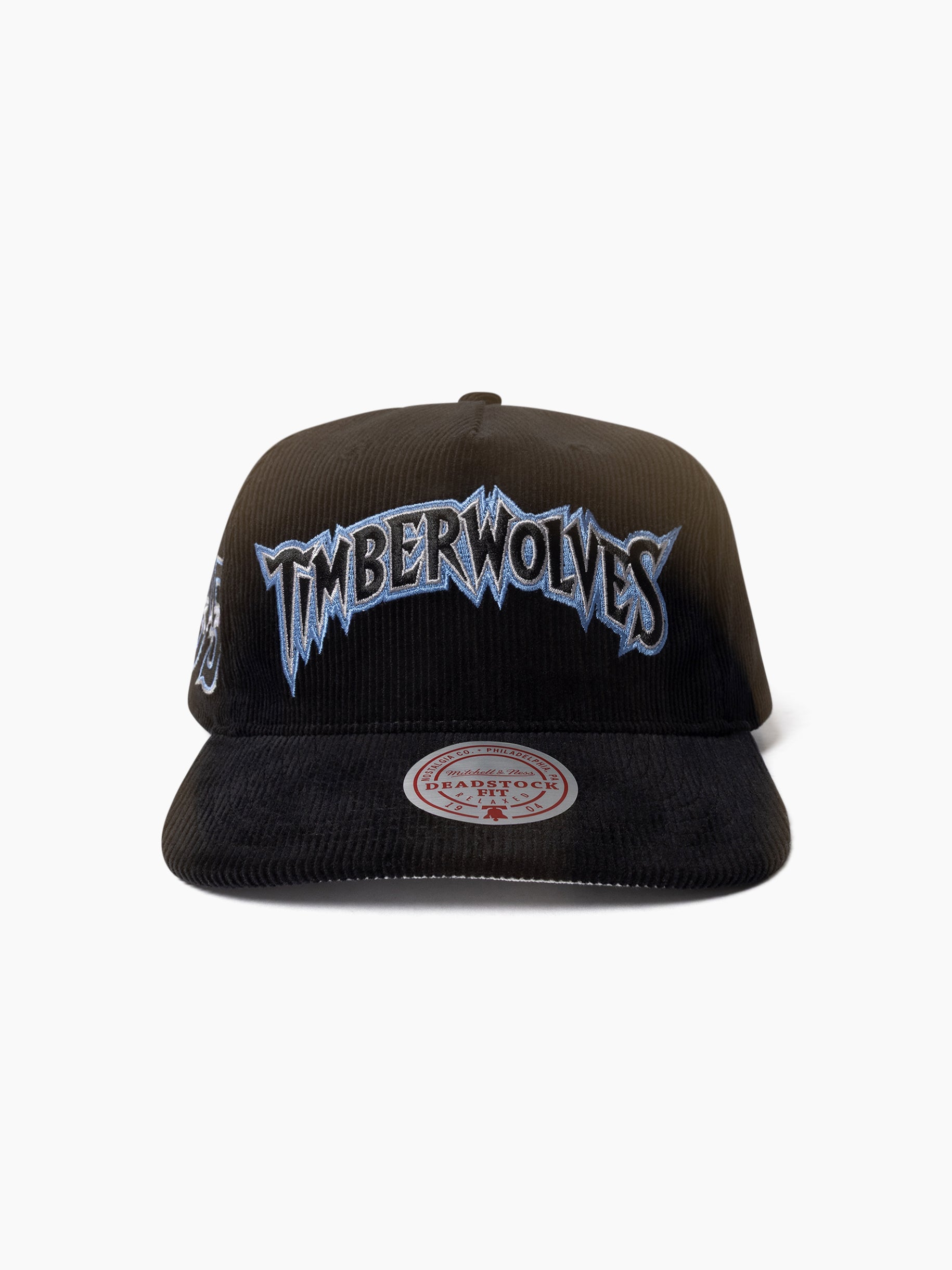 Mitchell & Ness NBA Cord Draft Origin Minnesota Timberwolves Black