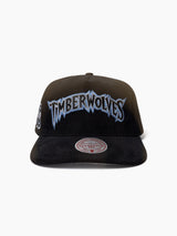 Mitchell & Ness NBA Cord Draft Origin Minnesota Timberwolves Black