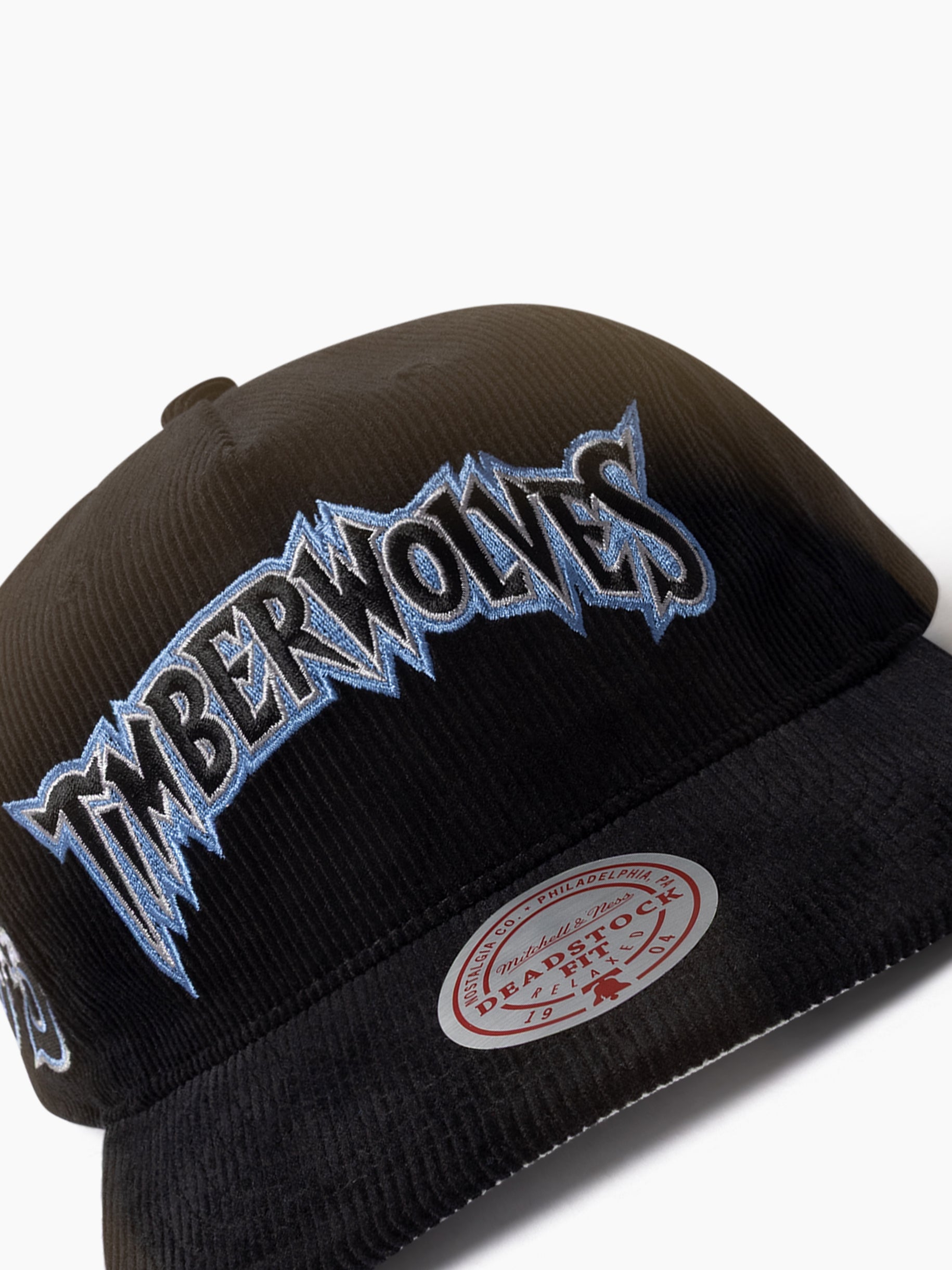 Mitchell & Ness NBA Cord Draft Origin Minnesota Timberwolves Black