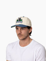 Mitchell & Ness NBA Cord 20th Season Origin Minnesota Timberwolves Cream/Blue
