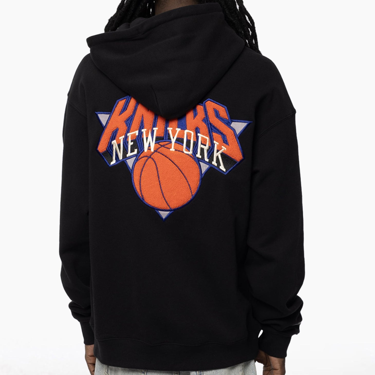 Mitchell & Ness NBA Big Apple Hoodie New York Knicks Black