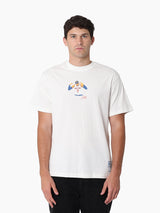 Mitchell & Ness NBA Stats Tee New York Knicks Anthony Vintage White