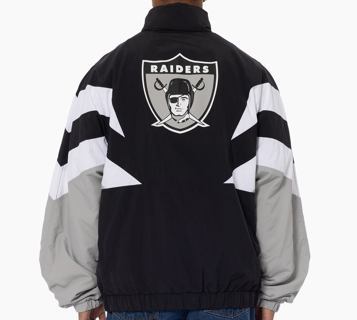 Mitchell & Ness NFL Spray Jacket Las Vegas Raiders Black Grey