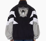 Mitchell & Ness NFL Spray Jacket Las Vegas Raiders Black Grey