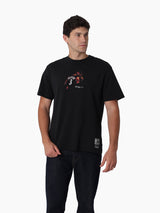 Mitchell & Ness NBA Stats Tee Philadelphia 76ers Iverson Faded Black