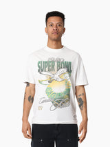 Mitchell & Ness NFL Hardlight Tee Philadelphia Eagles Vintage White