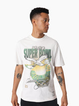 Mitchell & Ness NFL Hardlight Tee Philadelphia Eagles Vintage White