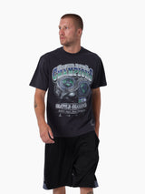 Mitchell & Ness NFL Super Bowl History Tee Seattle Seahawks Washed Black (Pre - Order Details below)