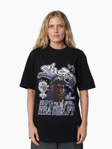 Mitchell & Ness NBA Star Burster Tee Orlando Magic O'Neal Faded Black