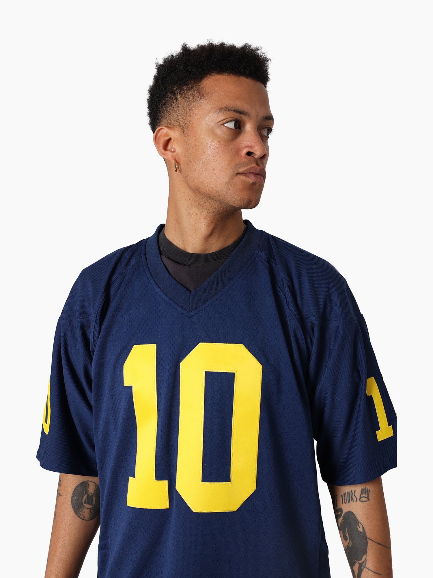 Mitchell & Ness NCAA Legacy Jersey University Of Michigan Tom Brady #10 1999