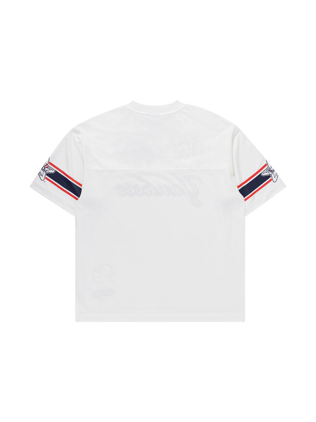 Majestic MLB City Connect Mesh Oversized Tee New York Yankees Vintage White