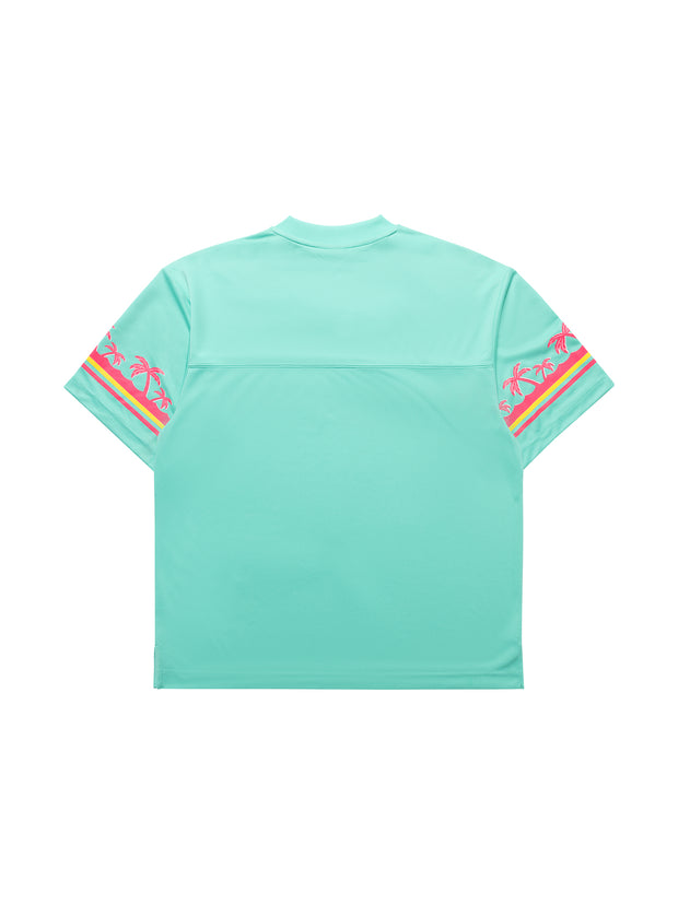 Majestic MLB City Connect Mesh Oversized Tee San Diego Padres Aqua