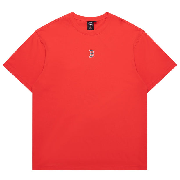 Majestic MLB Printed Badge Tee Boston Red Sox