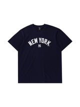 Majestic MLB Team Wordmark Tee New York Yankees True Navy