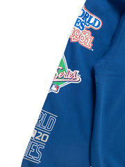 Majestic MLB Vintage Sport Oversize Hoody Los Angeles Dodgers Faded Royal