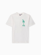 Majestic MLB World Series Era Tee Los Angeles Dodgers Vintage White