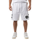 Majestic NFL Mesh Shorts Las Vegas Raiders White