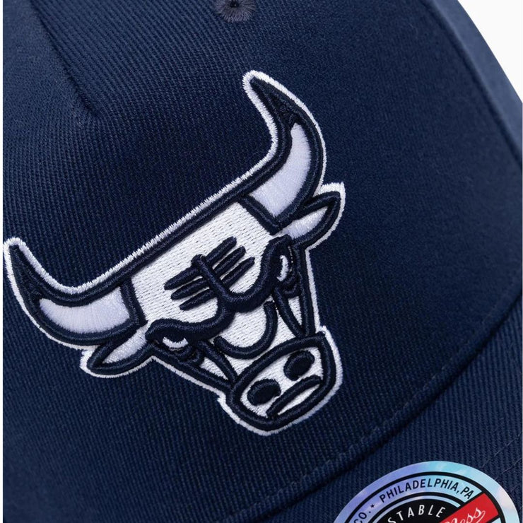 Mitchell & Ness NBA Classic Red State Of Mind Chicago Bulls Navy