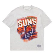 Mitchell & Ness NBA Abstract Tee Phoenix Suns Silver Marle