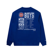 Mitchell & Ness NBA Bad Boy Crew Detroit Pistons Blue