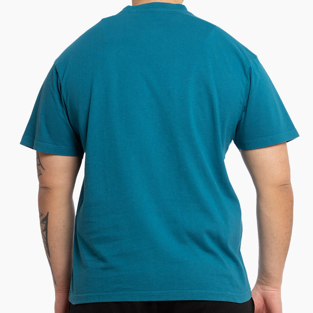 Mitchell & Ness NBA Basket Tee Charlotte Hornets Teal