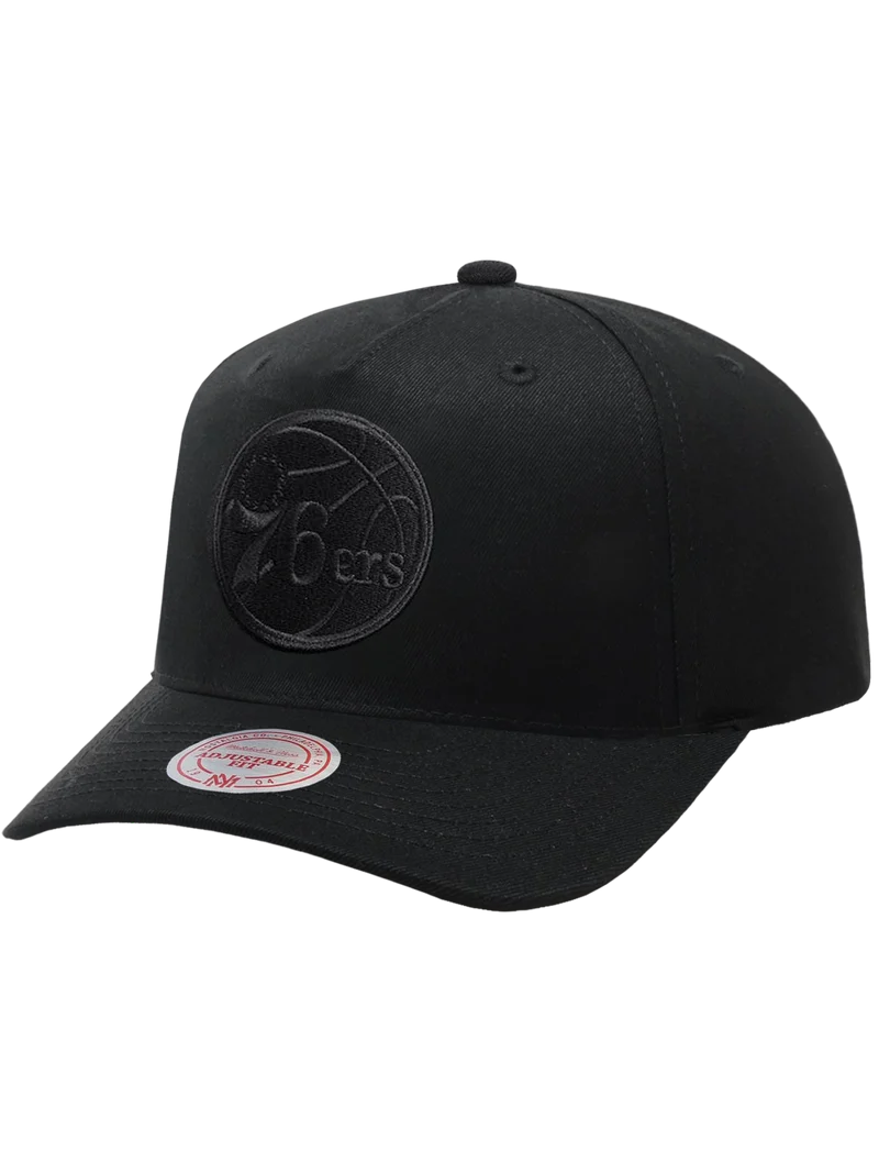 Mitchell & Ness NBA Black Team Logo MVP Philadelphia 76ers