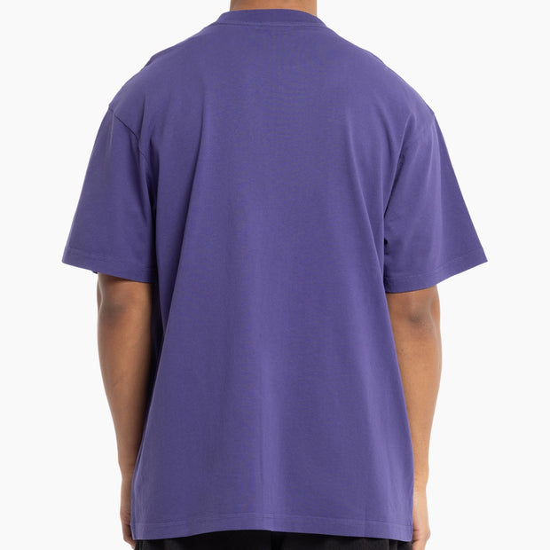 Mitchell & Ness NBA Brush Off Tee Charlotte Hornets Purple
