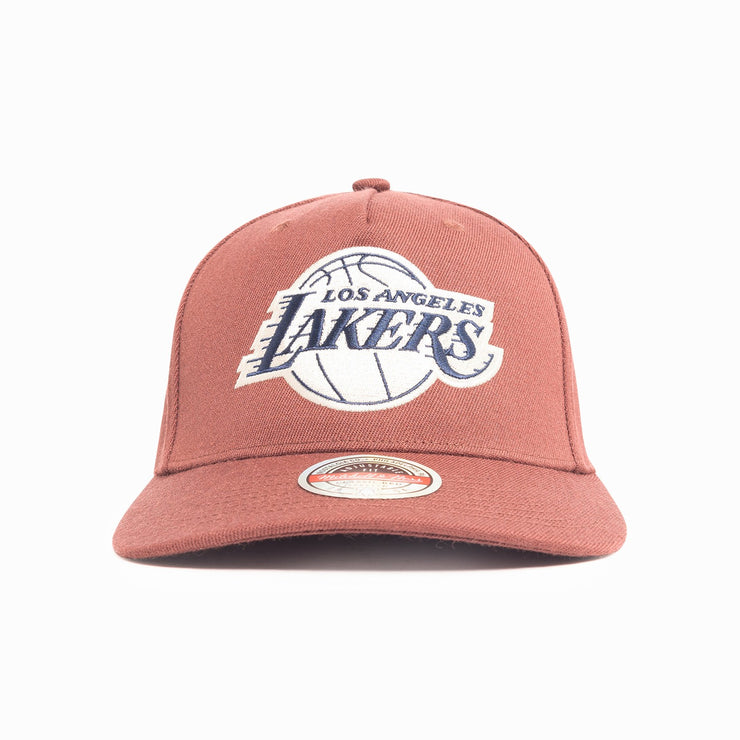 Mitchell & Ness NBA Classic Red Off Court Los Angeles Lakers Maroon
