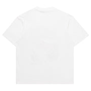 Mitchell & Ness NBA Fire N Lightning Tee Seattle Supersonics Vintage White