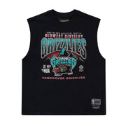 Mitchell & Ness NBA Muscle Top Vancouver Grizzlies Faded Black