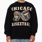 Mitchell & Ness NBA Rings Crew Chicago Bulls Black