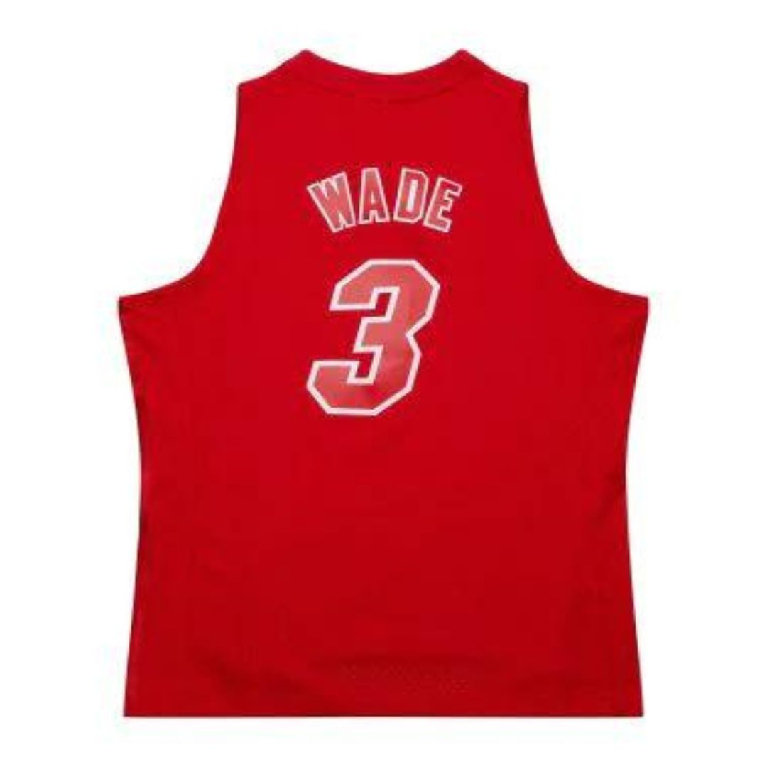 Mitchell & Ness NBA Swingman Jersey 2012 Christmas Day Miami Heat Dwyane Wade Red