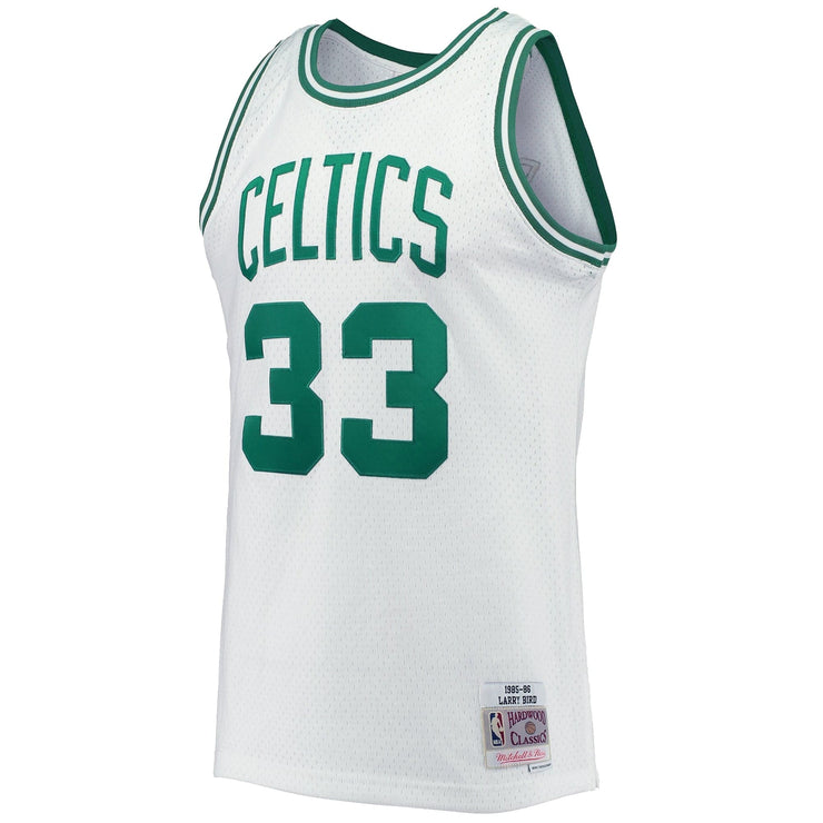 Mitchell & Ness NBA Swingman Jersey Boston Celtics Larry Bird 33 85-86 White