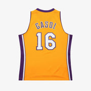 Mitchell & Ness NBA Swingman Jersey Los Angeles Lakers Pau Gasol 16 09-10 Yellow