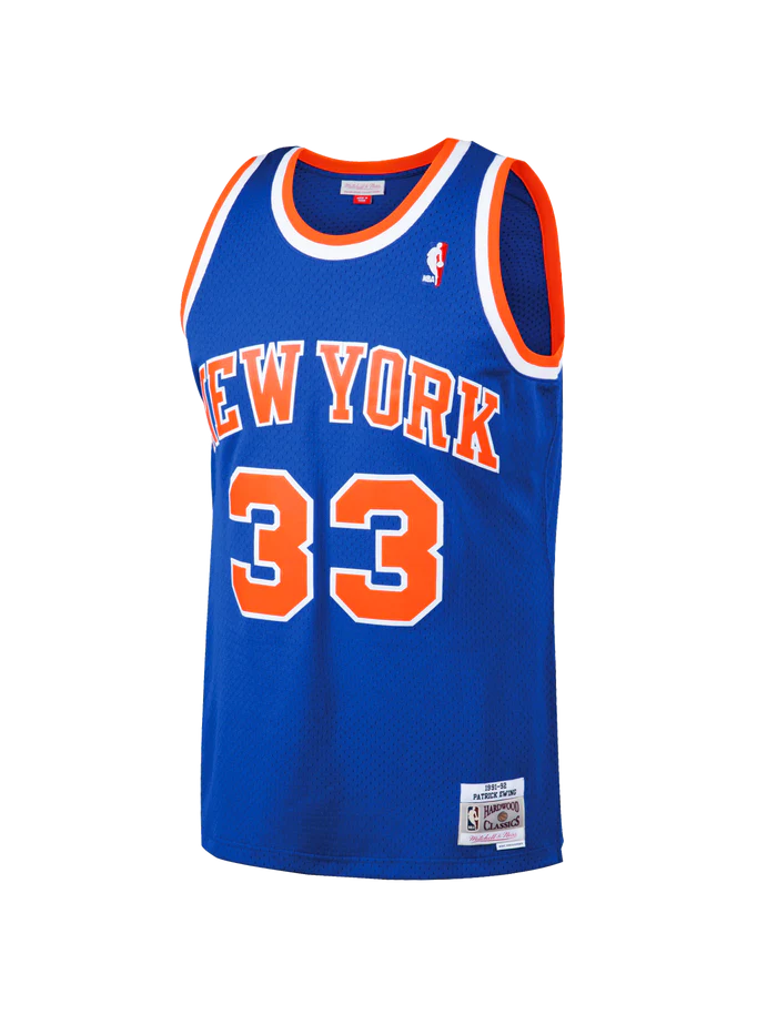Mitchell & Ness NBA Swingman Jersey New York Knicks Patrick Ewing #33 91-92 Navy