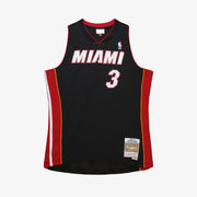 Mitchell & Ness NBA Youth Swingman Jersey Miami Heat Dwayne Wade 3 12-13 Black