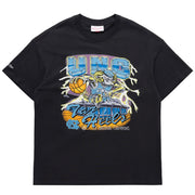 Mitchell & Ness NCAA Electric Tee North Carolina Tar Heels Faded Black