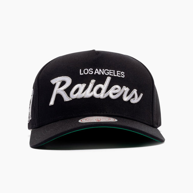Mitchell & Ness NFL Pro Pinch Evergreen Team Script Las Vegas Raiders