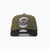 Mitchell & Ness NBA Future Utility Pro Crown Charlotte Hornets Olive/Black