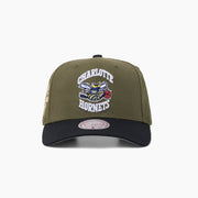 Mitchell & Ness NBA Future Utility Pro Crown Charlotte Hornets Olive/Black
